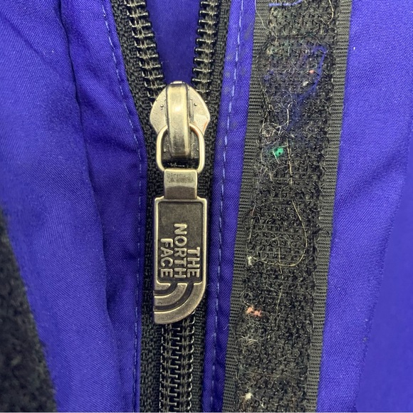 The North Face Womens Size Large Black and Aztec Blue Jacket Great Condition - Picture 4 of 10